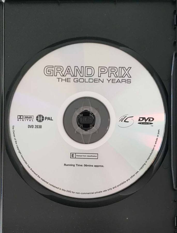 Grand Prix - The Golden Years DVD