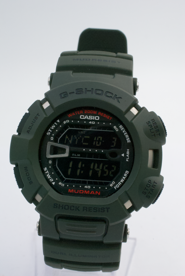 Casio Mens G-9000-3VDR G-Shock Mudman Digital Watch