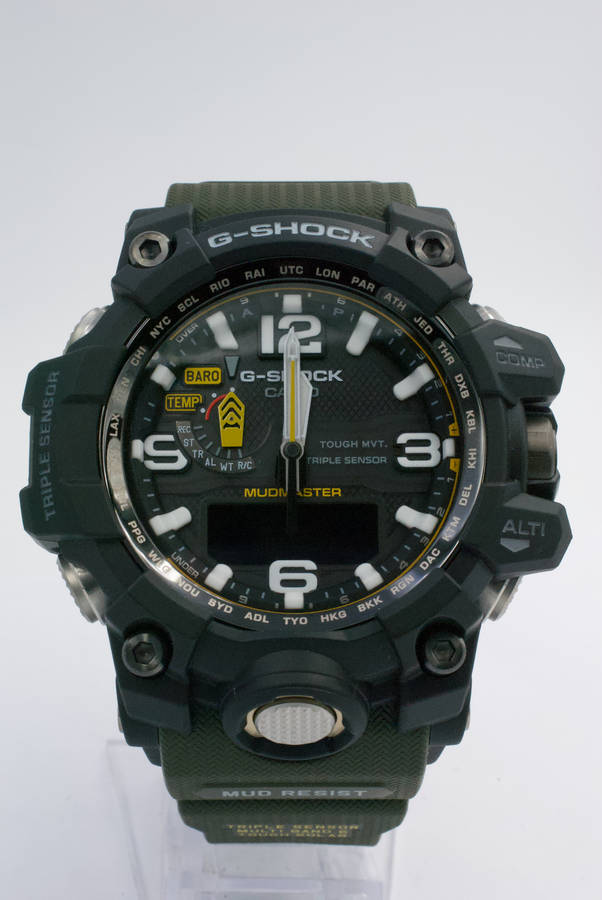 Casio Mens Mudmaster G-Shock Anadigital Watch (GWG-1000-1A3DR)