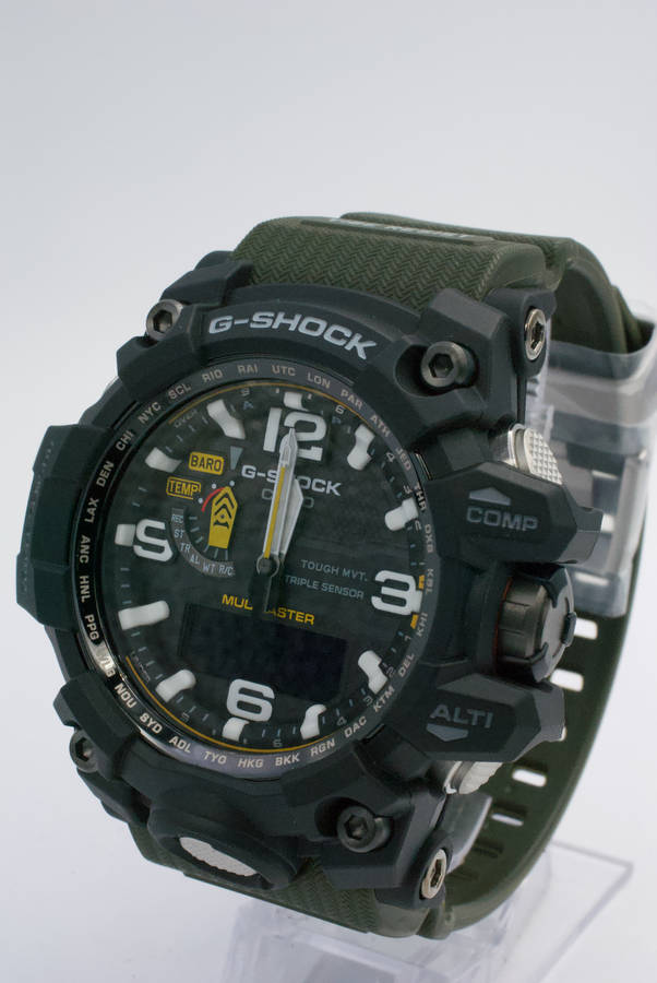Casio Mens Mudmaster G-Shock Anadigital Watch (GWG-1000-1A3DR)