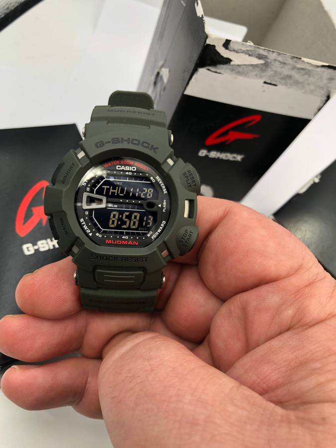 Casio Mens G-9000-3VDR G-Shock Mudman Digital Watch