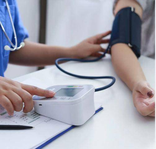 Portable Digital Blood Pressure Monitor  C-Type USB & Battery Operated | Upper Arm Cuff | Automatic