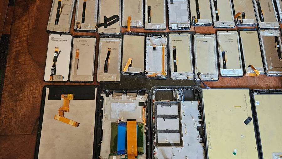 Cell Phone Screen Lot Plus More.