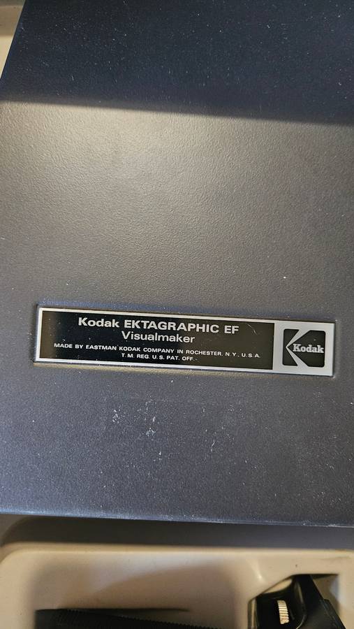 Kodak Instamatic X35F Camera Ektagraphic EF Visual Maker Kit