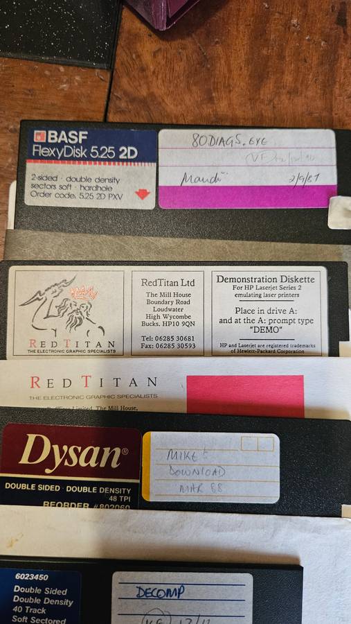 IBM & BASF Computer Diskettes