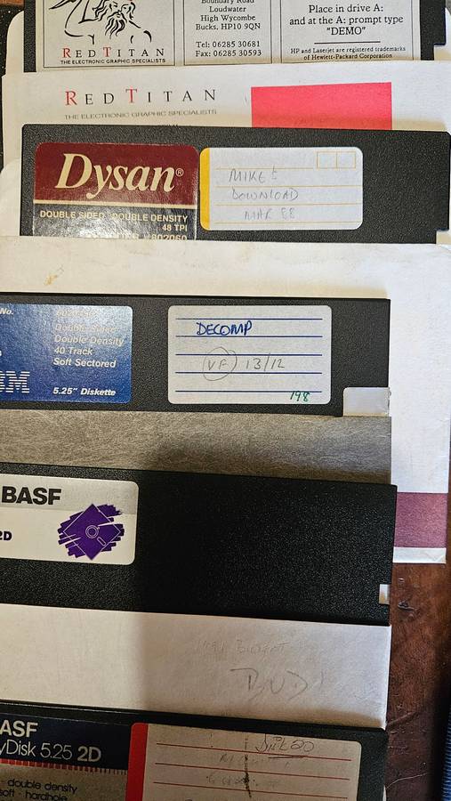 IBM & BASF Computer Diskettes
