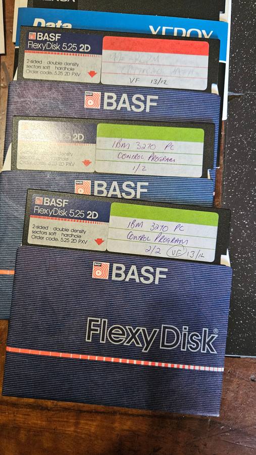 IBM & BASF Computer Diskettes