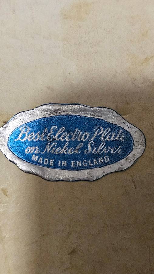 Vintage EPNS Baby Set