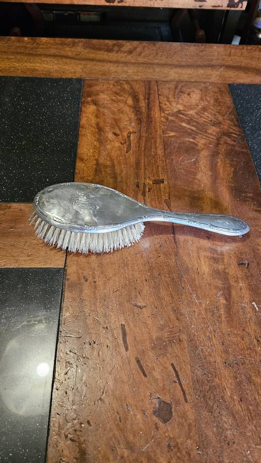 Silver Hair Brush
