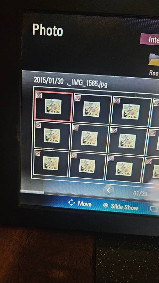 LG Digital Photo Display Unit. Model F8012N