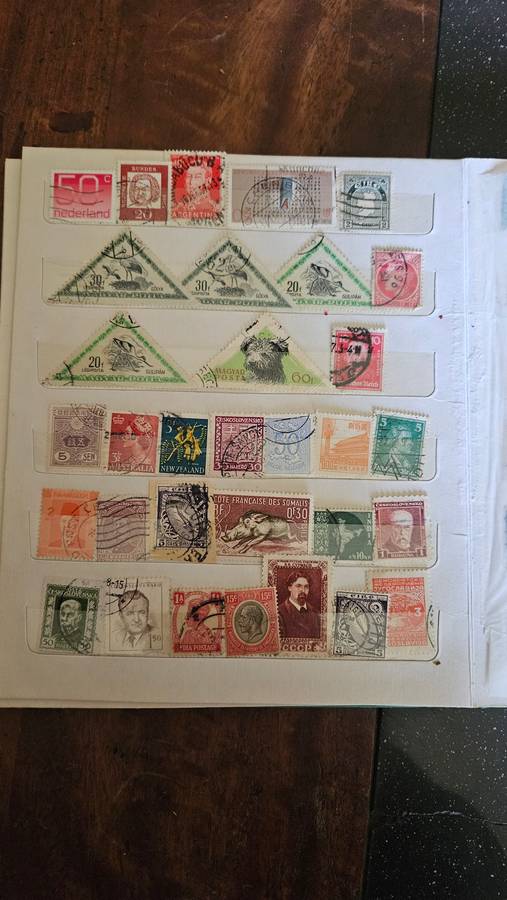 Stamp Album Full
