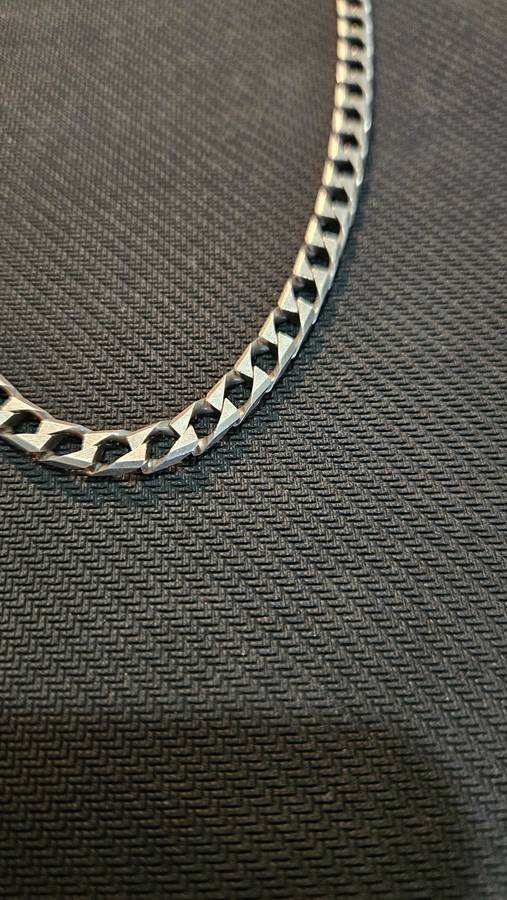 34 Grams Silver Men's Necklace