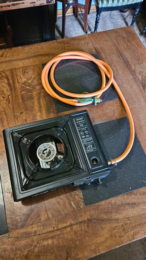 Portable Gas Stove Plus Regulator & Piping
