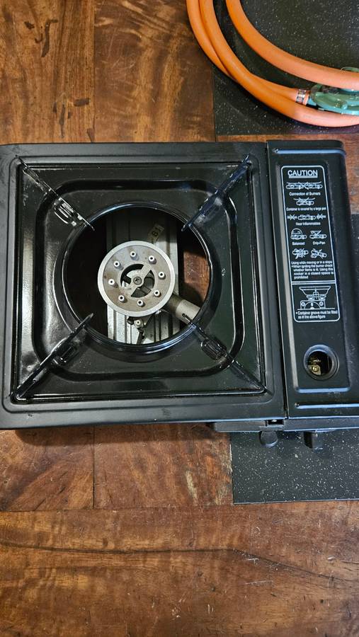 Portable Gas Stove Plus Regulator & Piping
