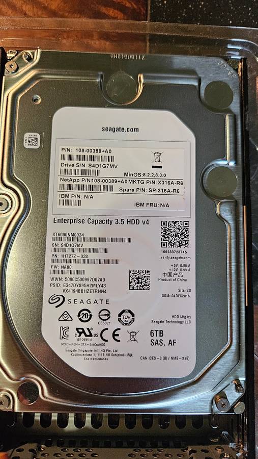 6 TB Hard Drive