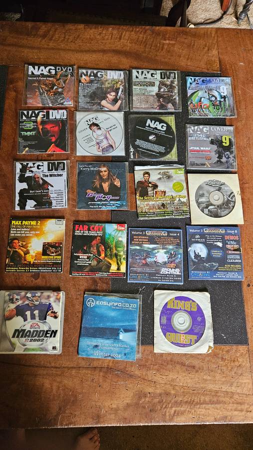 Unused NAG PC Games plus more