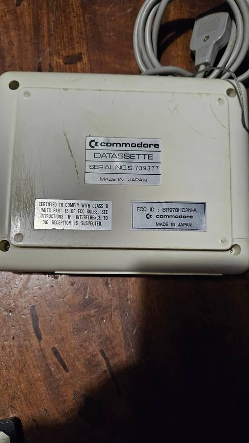 Comodore Tape Player