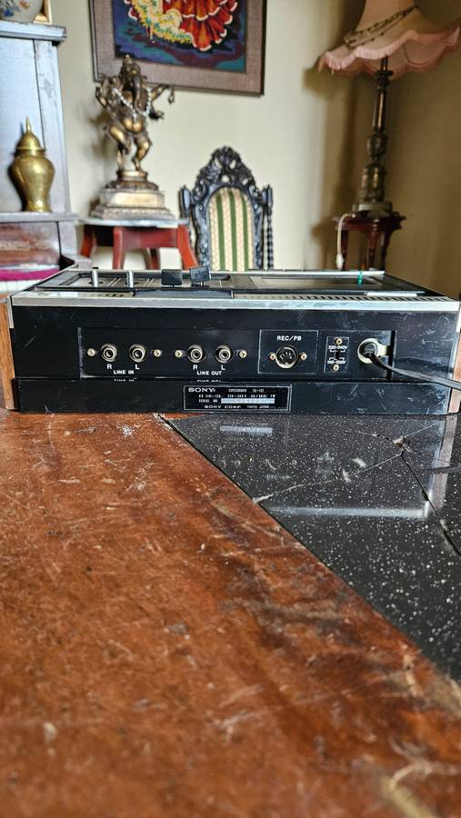 Vintage Sony Solid State Cassette Corder TC 121