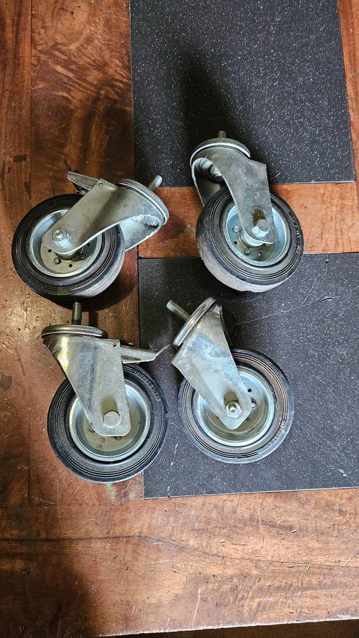 Set of Four Castor Wheels