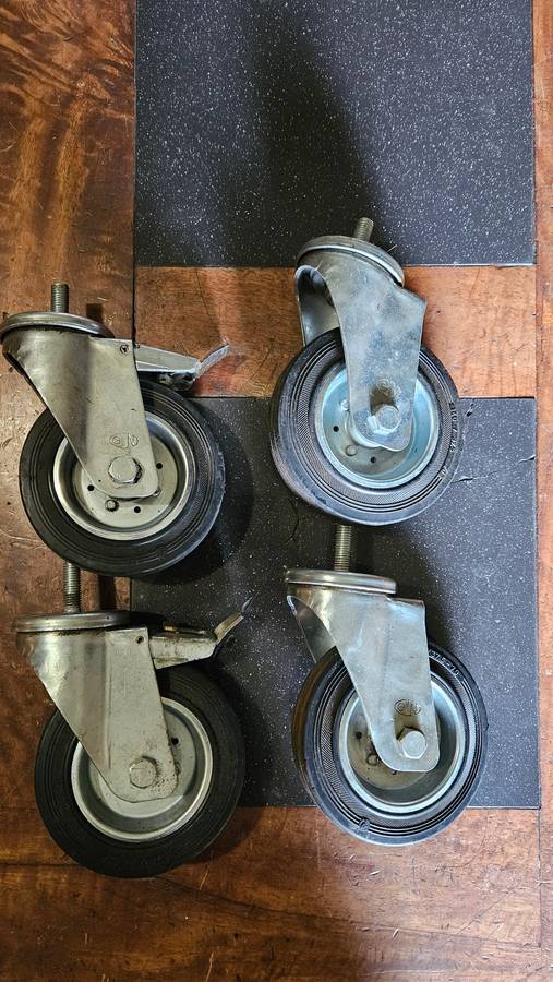 Set of Four Castor Wheels