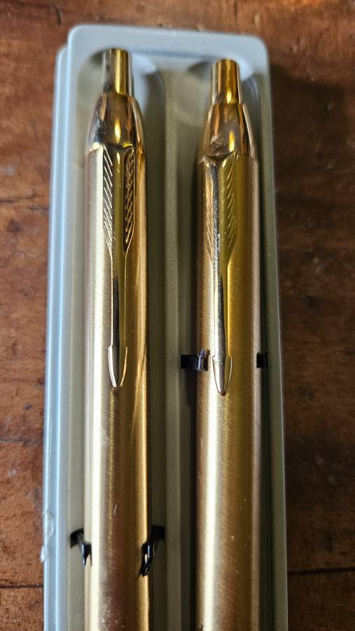 Parker Gold Tone Pen & Pencil Set