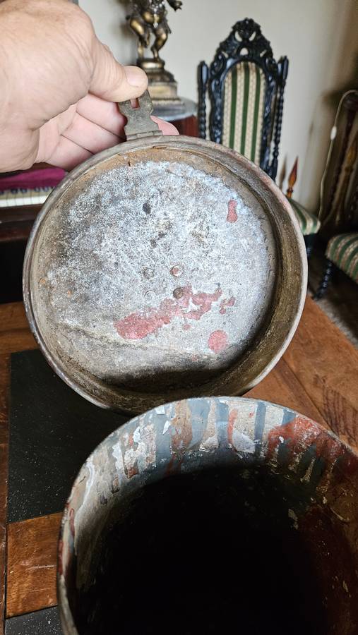 Galvanized Container & Pitcher