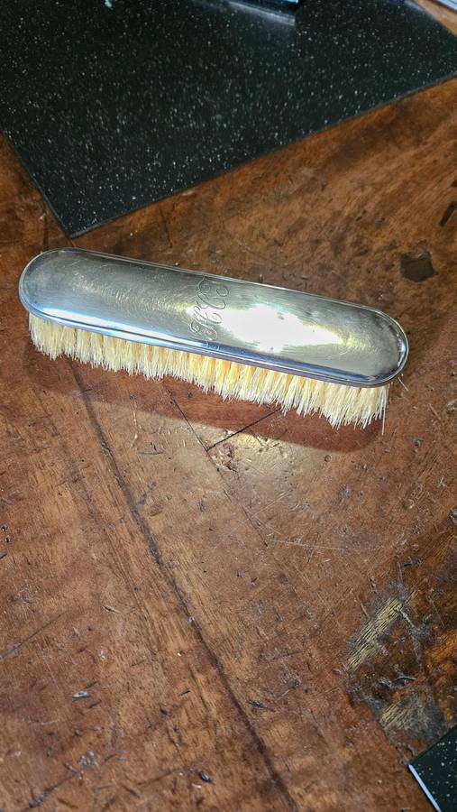Silver Hall Marked Brush