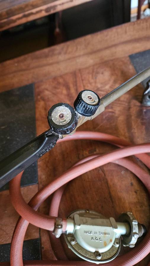 Gas Burner & Regulator