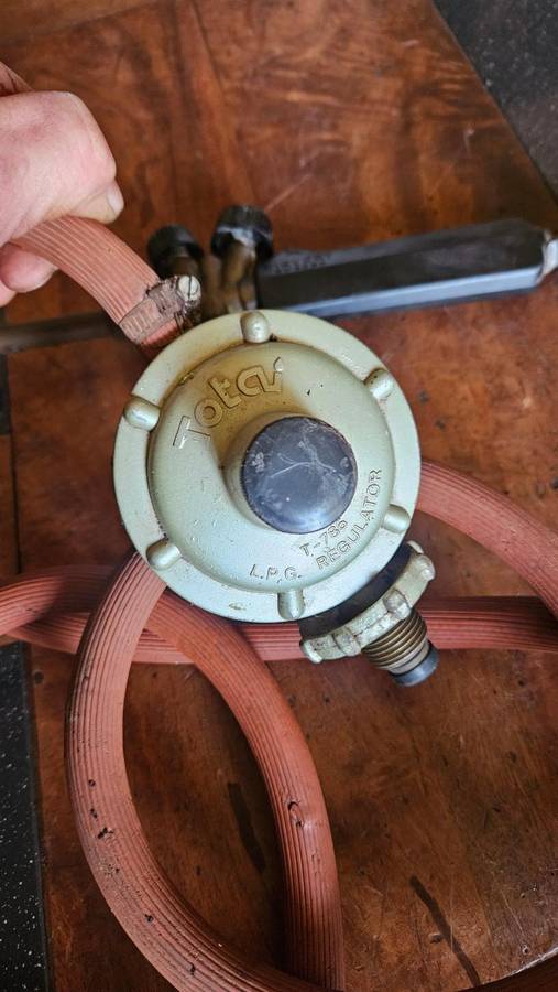 Gas Burner & Regulator