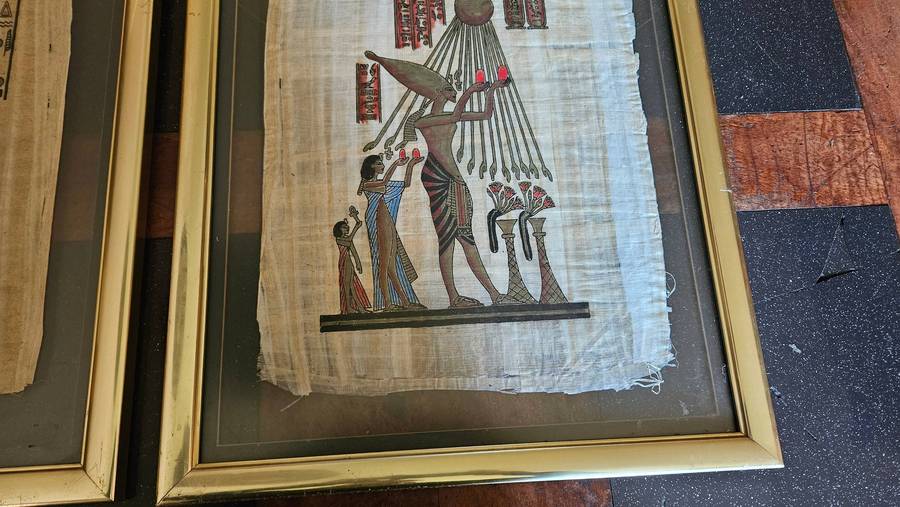 Framed Egyptian Art