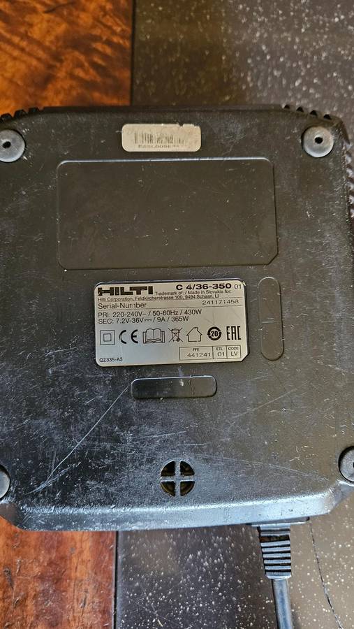 Hilti Charger Unit