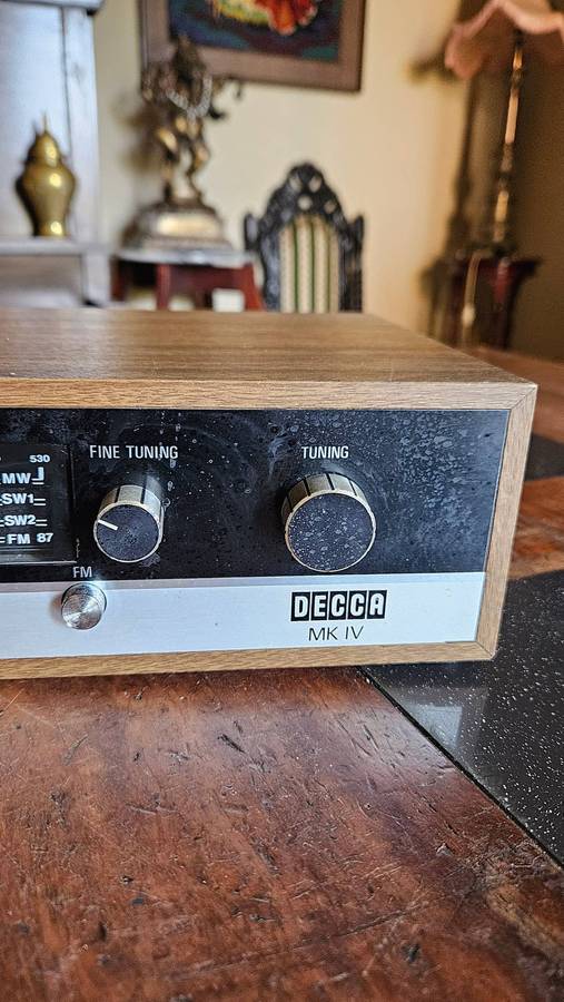 vintage Decca Mk4 Radio
