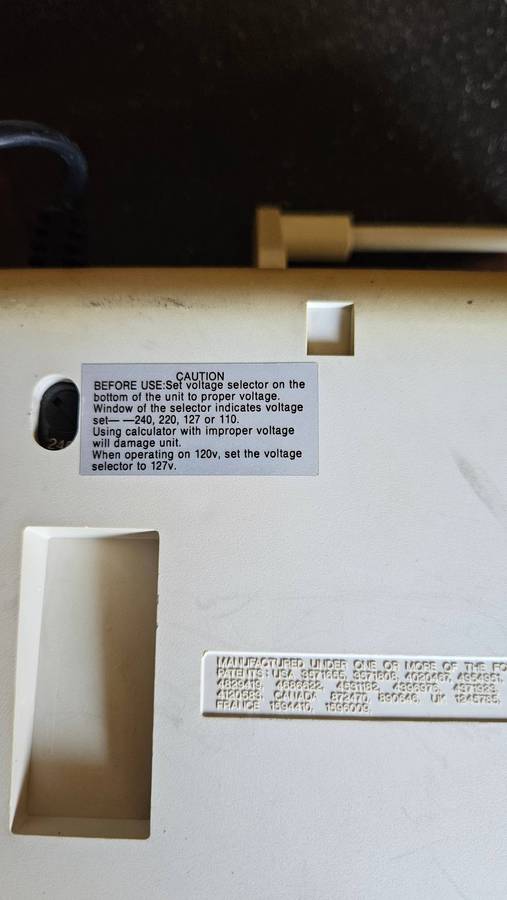 Sharp Electronic Calculator Model CS-2194