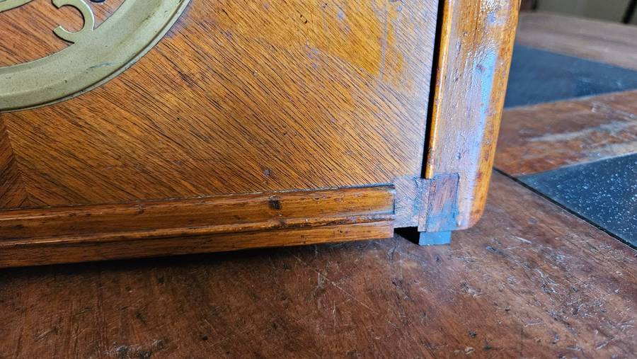 "RESERVED FOR macMcC9848"    1920s Seth Thomas Mantle Clock 124 Series 8 day Chime