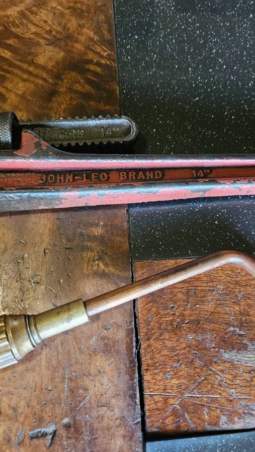 Adjustable Wrench & Gas Nozzle