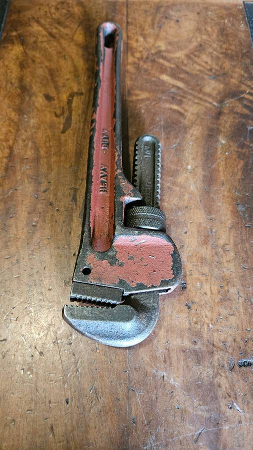 Adjustable Wrench & Gas Nozzle
