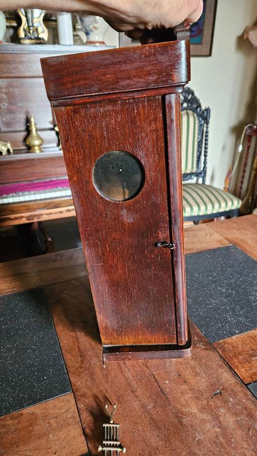Antique German Wall Hanging Clock