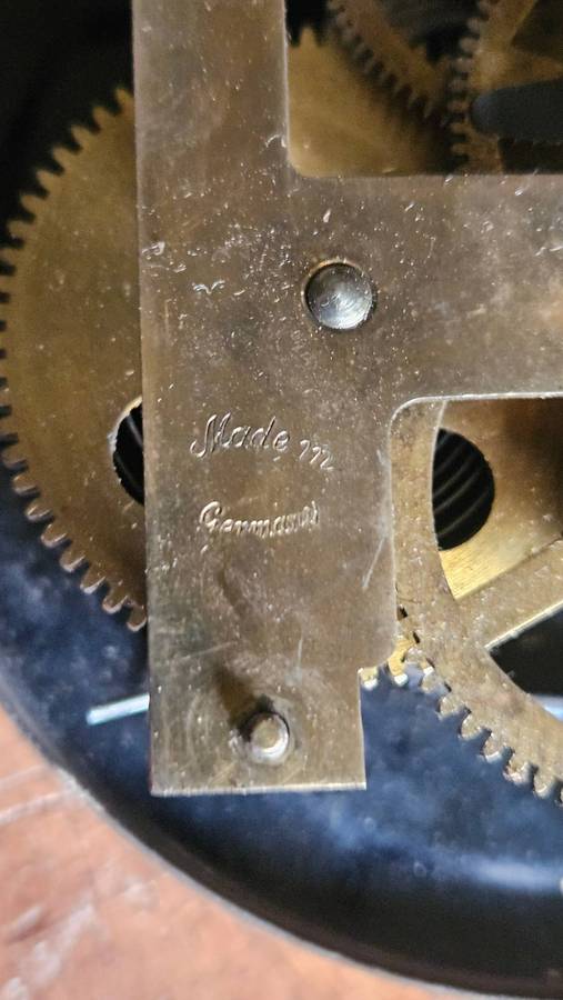 Antique German Wall Hanging Clock