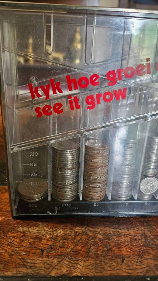 Vintage Saambou National Money bank