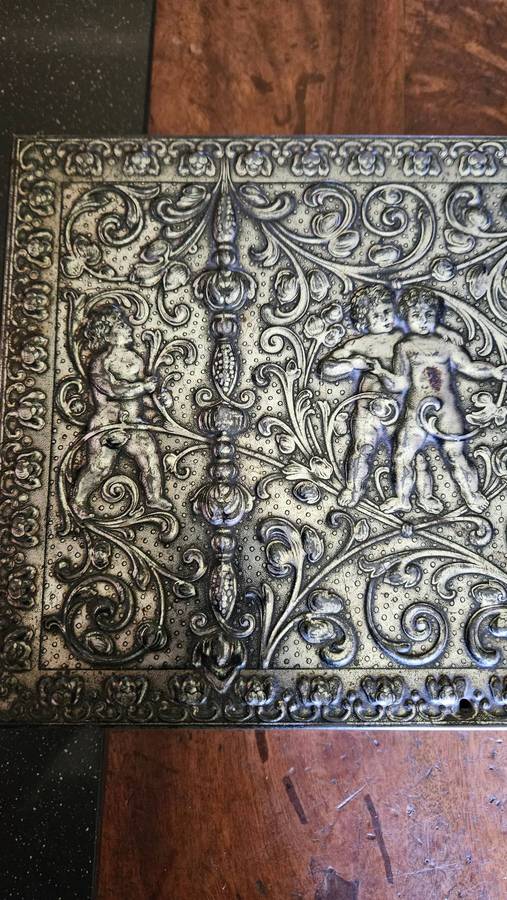Ornate Vintage Metal Box
