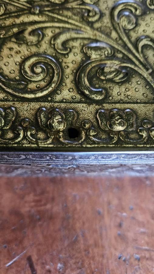 Ornate Vintage Metal Box