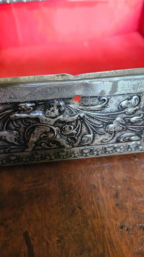 Ornate Vintage Metal Box