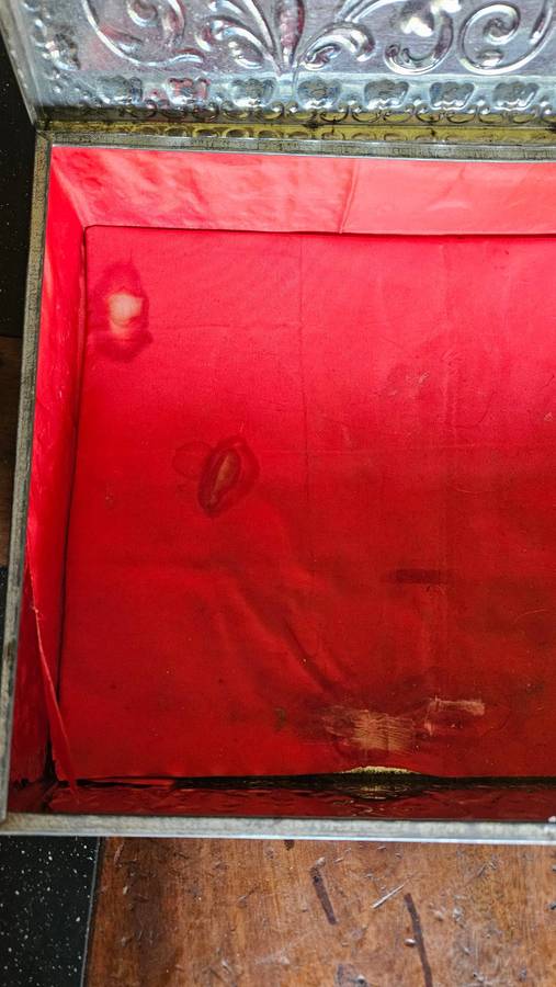 Ornate Vintage Metal Box