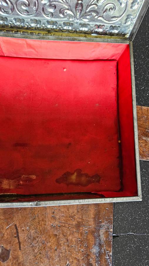 Ornate Vintage Metal Box