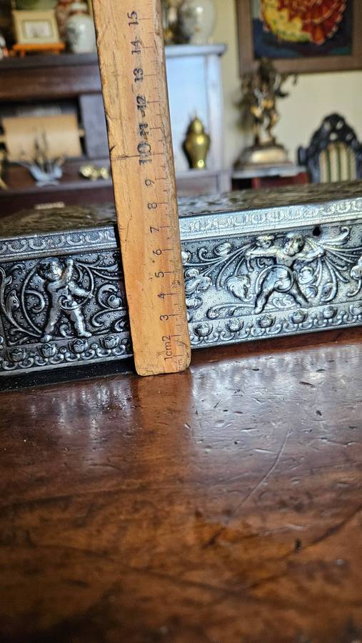 Ornate Vintage Metal Box