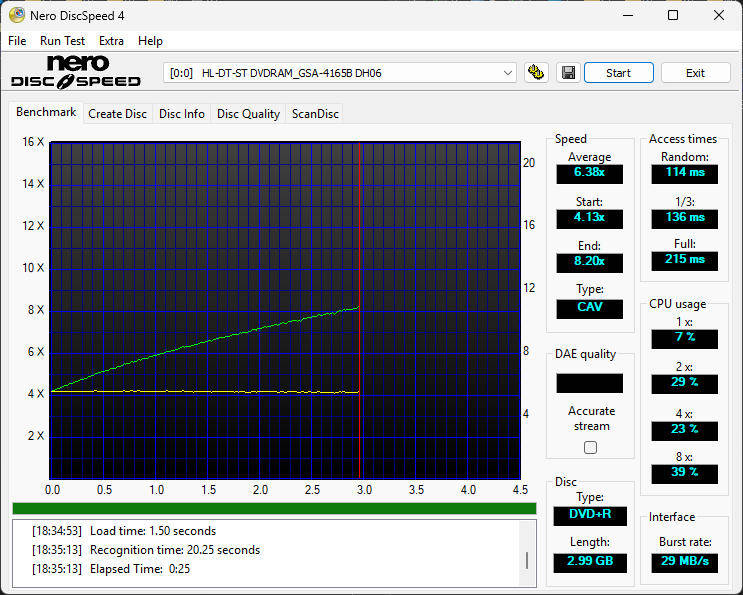 LG IDE DVD Writer | Black | Model : GSA-4165B
