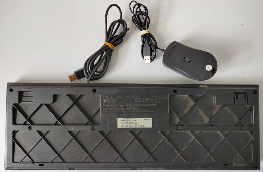 Compaq keyboard and mouse