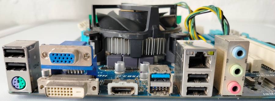 Gigabyte Z77 motherboard + Intel i5-3470 CPU + 2GB DDR3 RAM