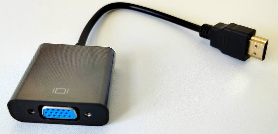 HDMI to VGA adapter