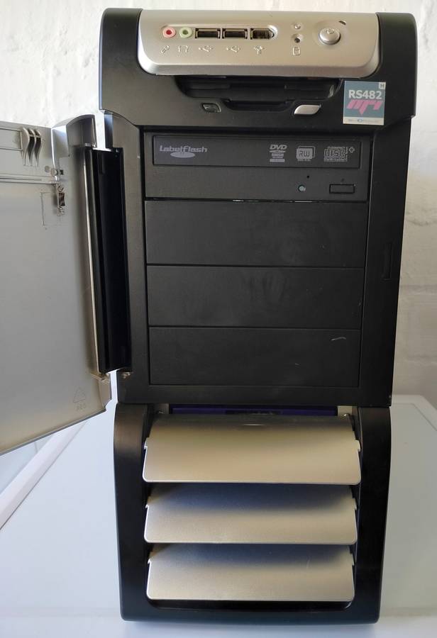 Workstation Tower Case | Full ATX | Door and Louvers working